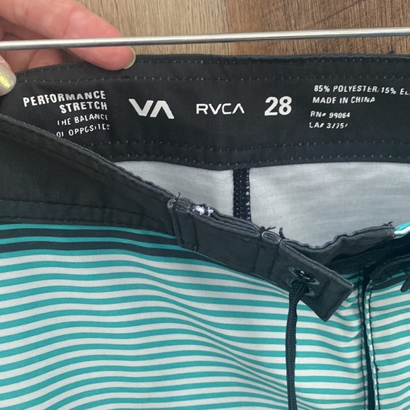 Like new! RVCA trunks - Picture 3 of 4